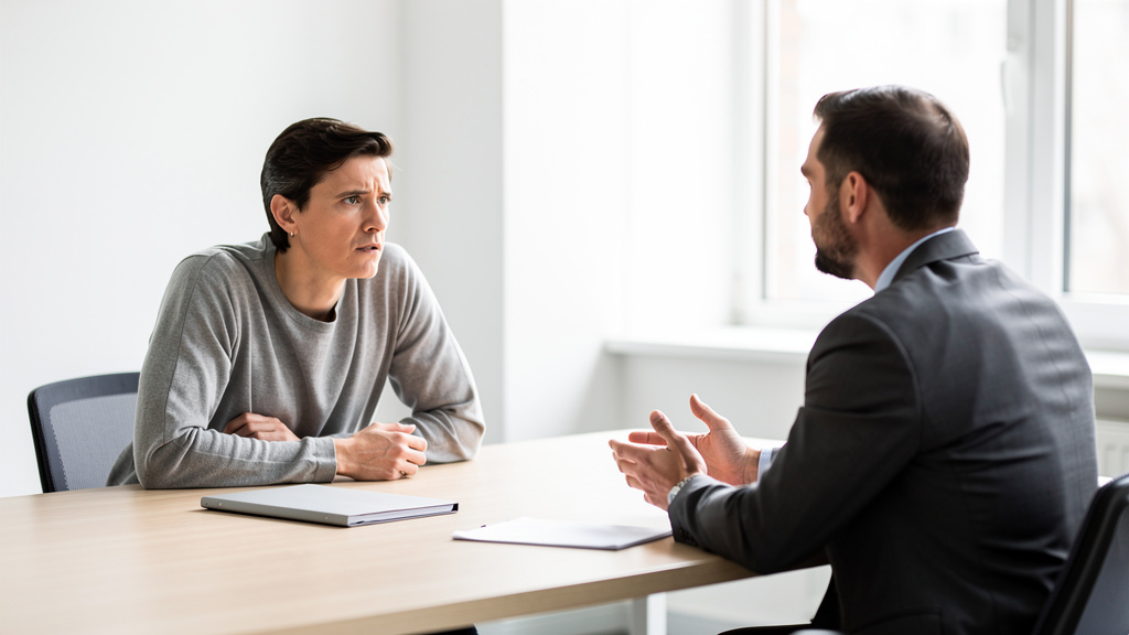 Entretien entre un ancien salarié et un conseiller juridique