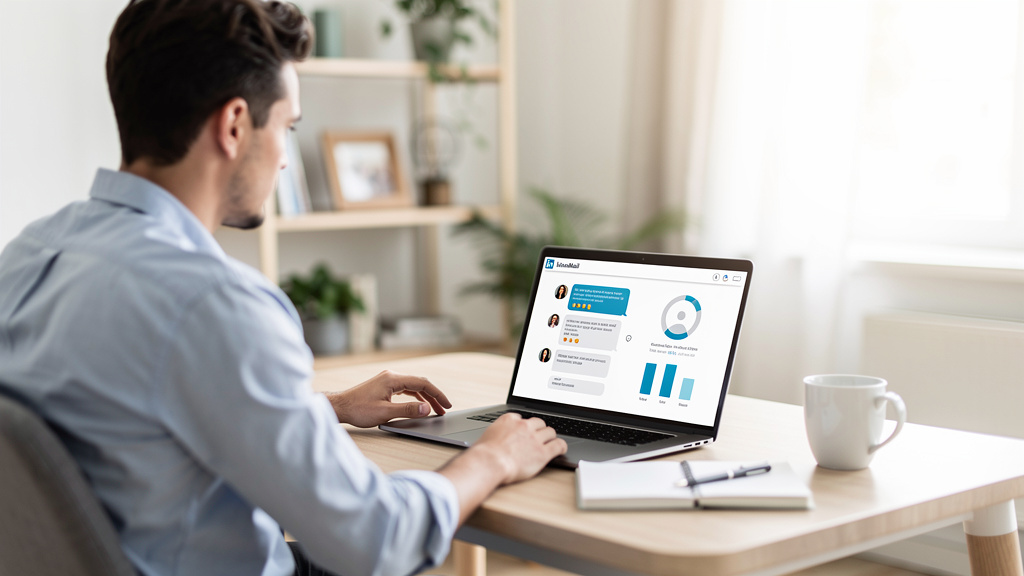 Fonctionnalités LinkedIn Premium Career - InMail et vues profil