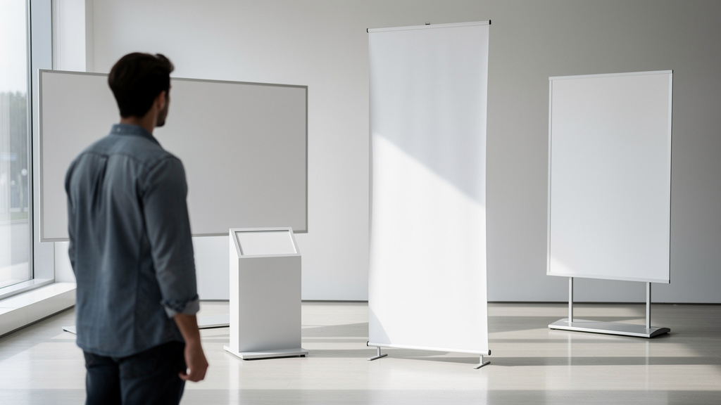 Kakémono et surface d'exposition : comment trouver le bon format ?