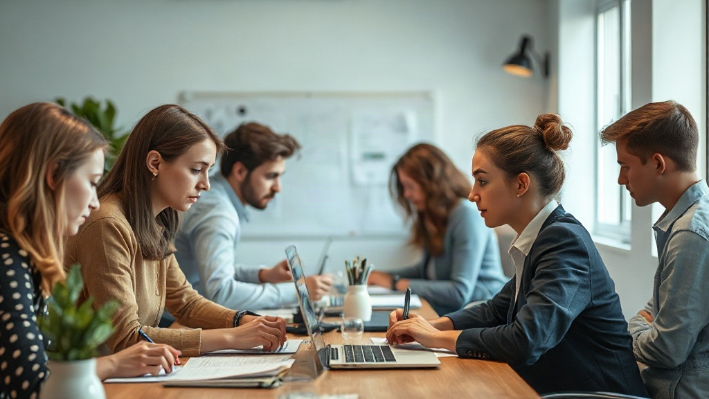 Étudiants en formation comptabilité
