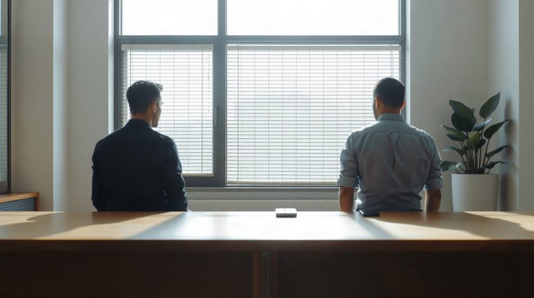 Entretien d'embauche avec discussion salariale