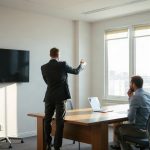 Réunion RH autour de la mise en place d'une mutuelle d'entreprise