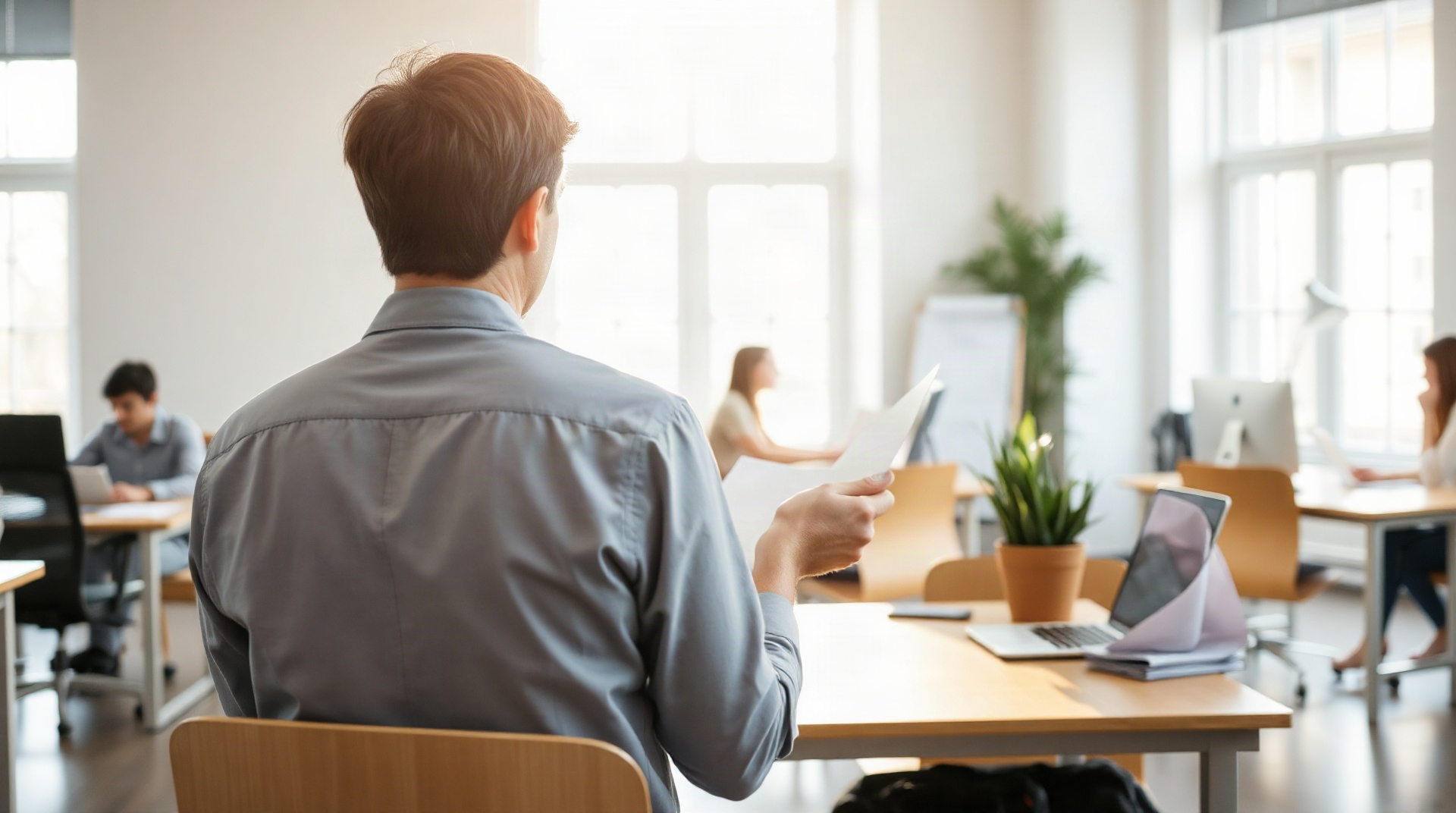 Salarié consultant son contrat de mutuelle collective au bureau